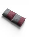 Pisa Design caring eye pillow stripe red and grey