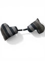 Small heart-shaped warming pillow with text You Are valuable, stripe color
