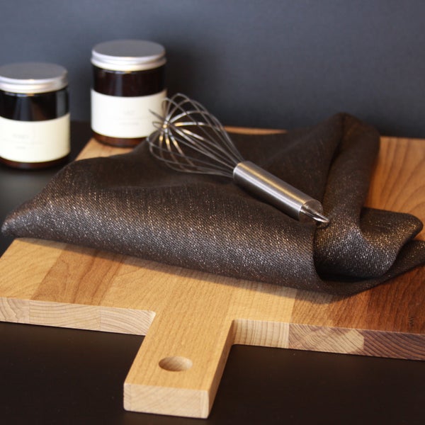 Pyyhe 48x49 cm meleerattu ruskea