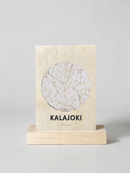 Kalajoki karttakortti A6