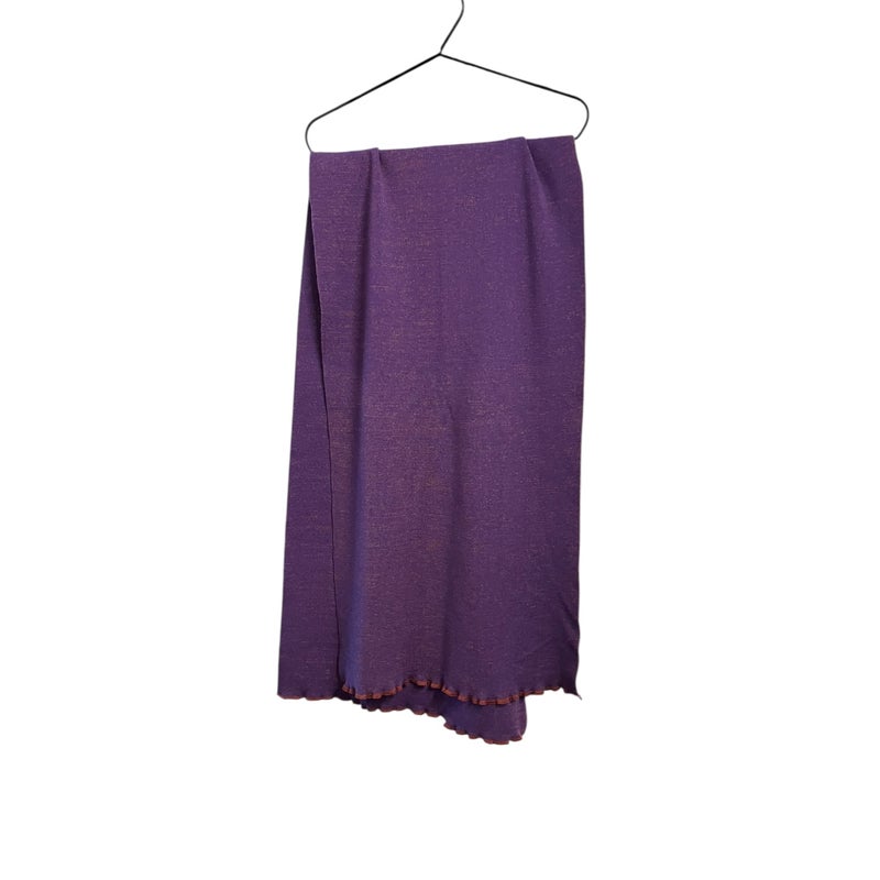 tummavioletti merinovillahuivi 1