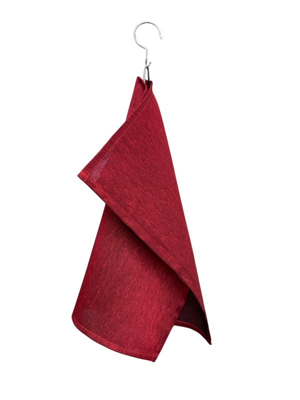 punainen pellavapyyhe Pisa Design