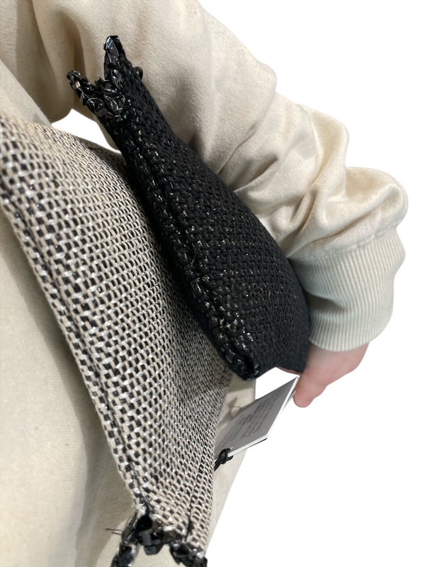 Pisa Design iltalaukku hopea mustan vieress&auml;