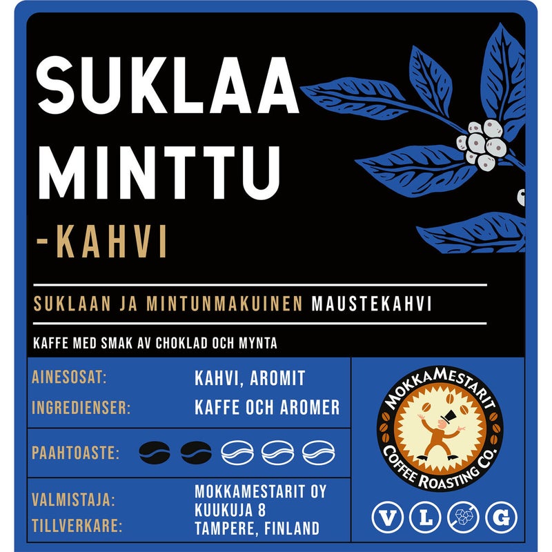 Suklaaminttu kahvi Mokkamestarit